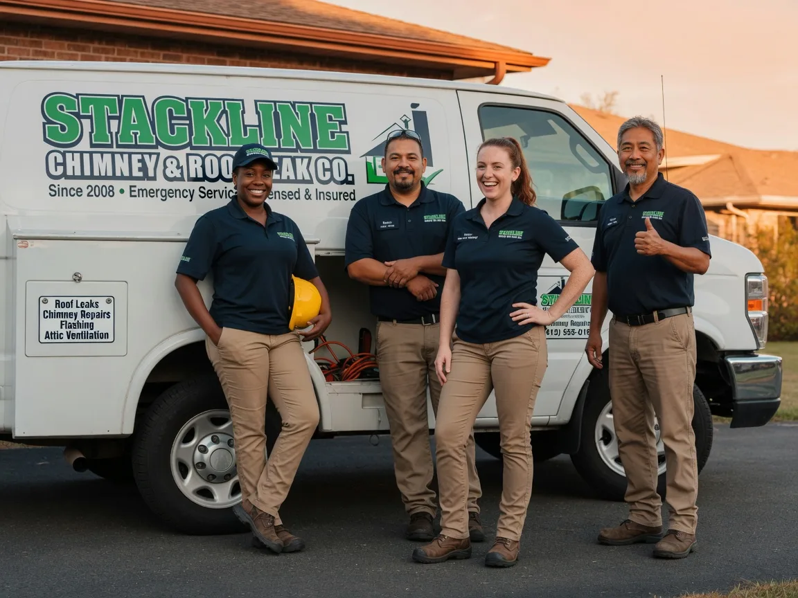Chimney flashing repair company in Menlo Park, CA